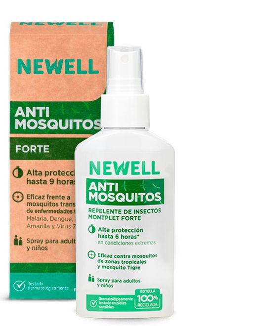 Newell Repelente de insetos anti-mosquito Montplet Forte 100 ml