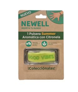 Newell Pulsera Aromatica con Citronela 1 Unidades