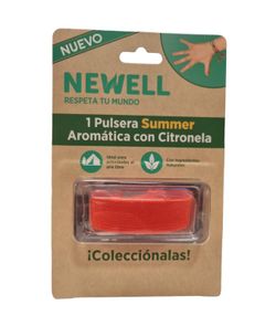 Newell Pulsera Aromatica con Citronela 1 Unidades