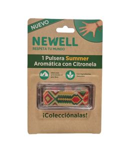 Newell Pulsera Aromatica con Citronela 1 Unidades