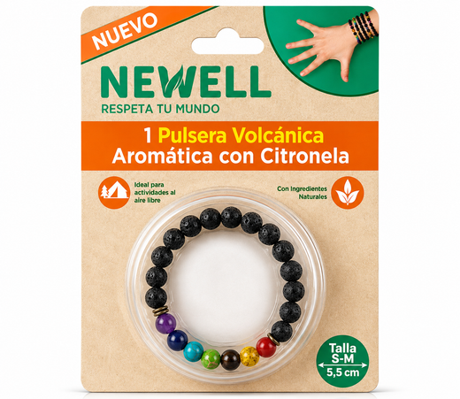 Newell Aromatic Volcanic Bracelet with Citronella 1 Bracelet