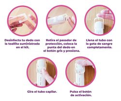 Ng Precision Prueba de Embarazo en Sangre 1 Prueba