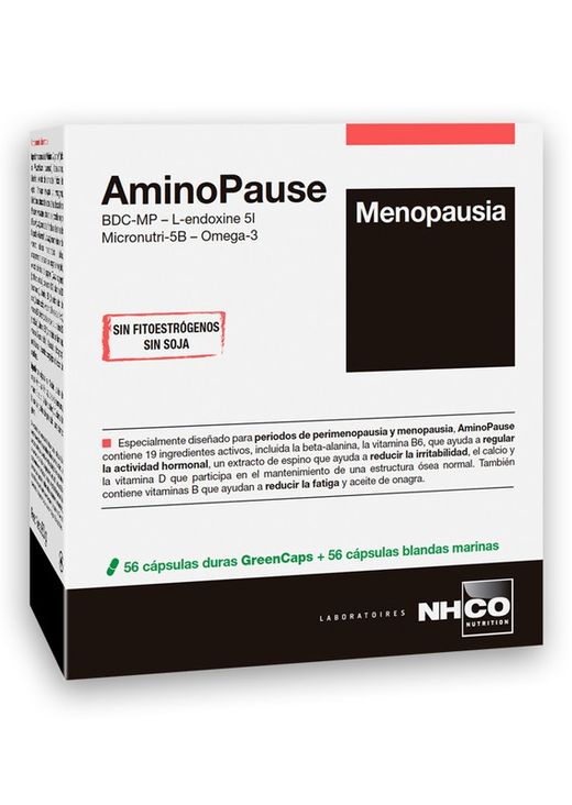Nhco AminoPause 56 cápsulas duras + 56 cápsulas moles