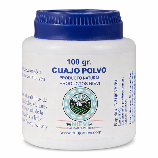 Nievi Cuajo Natural En Polvo