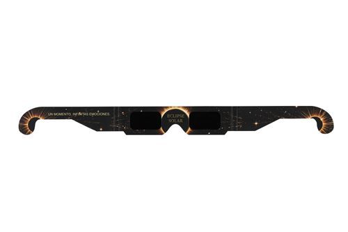 NK Gafas para Eclipse Solar DO360054 Negro