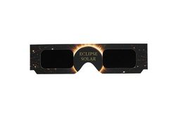 NK Gafas para Eclipse Solar DO360054 Negro
