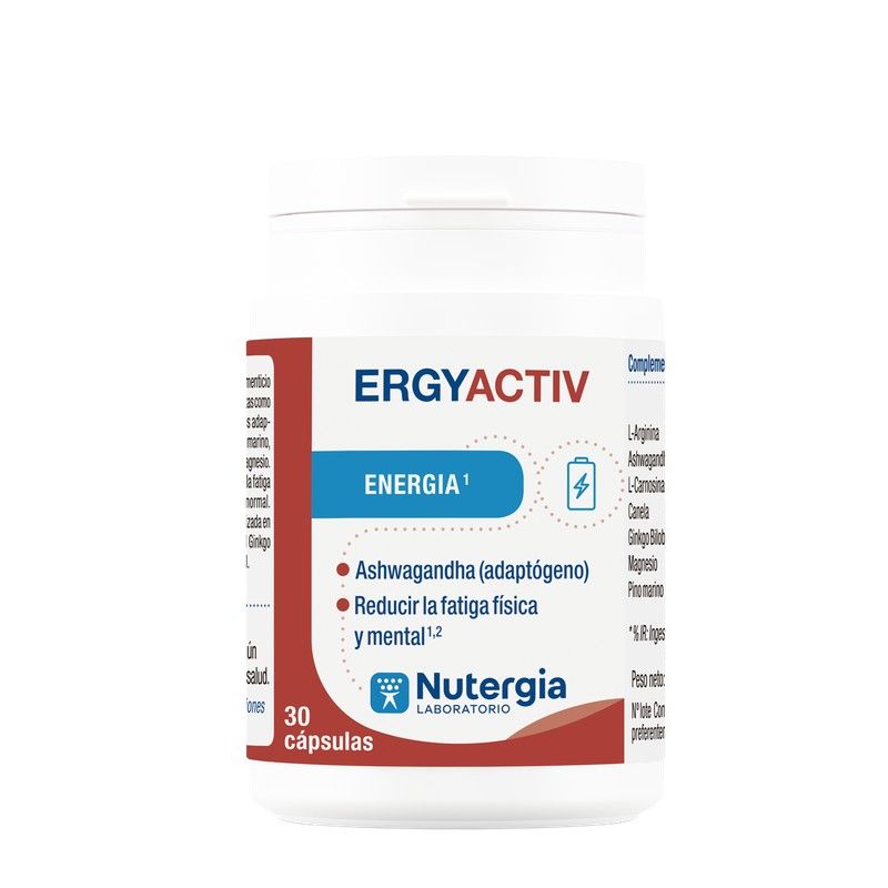 Nutergia ErgyActiv Ashwagandha 30 Capsulas