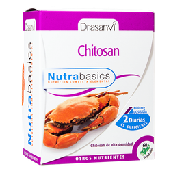 Nutrabasics Drasanvi Chitosan 60 Cápsulas