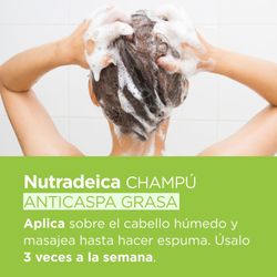 Nutradeica Champú Caspa Grasa