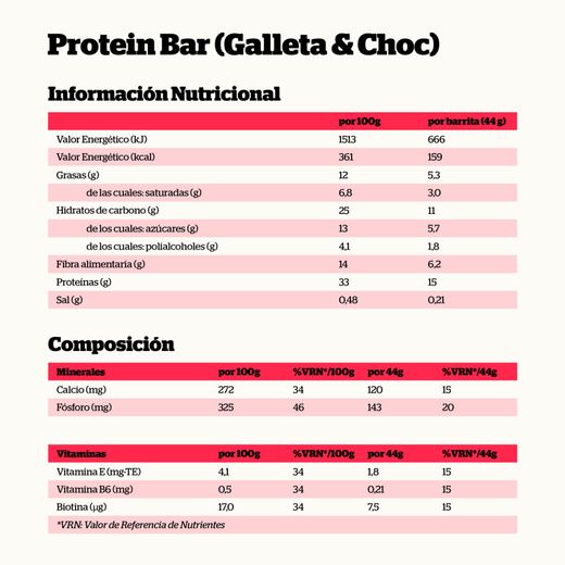 Nutrisport Protein Bar Cookie & Choc 44 g