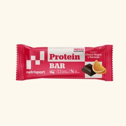 Nutrisport Protein Bar Barrita Proteica Choco Negro y Naranja 44 g
