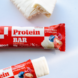 Nutrisport Protein Bar Barrita Proteica Choco Blanco y Frutos Rojos 44 g