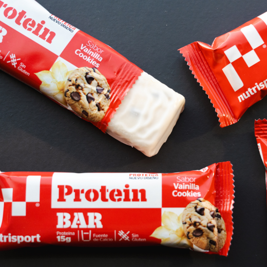 Nutrisport Protein Bar Vanilla & Biscoitos 44g