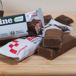 Barra de Creatina Nutrisport Creapure 1 Barra Chocolate / Melão / Limão