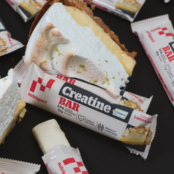 Barra de Creatina Nutrisport Creapure 1 Barra Chocolate / Melão / Limão