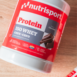 Nutrisport Iso Whey Cero.Cero Chocolate 900 g