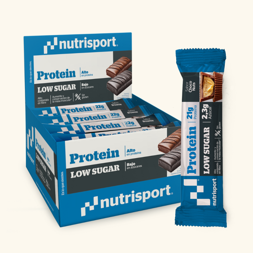 Nutrisport Protein Low Sugar Bar Choco Nuts 60 g