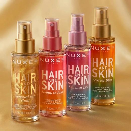 NUXE Hair & Skin Sensual Era Gold Spray Perfumado para Corpo e Cabelo 100ml