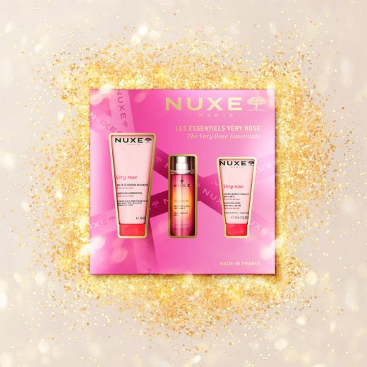 Nuxe Baú de Natal The Very Rose Essentials (3 produtos)