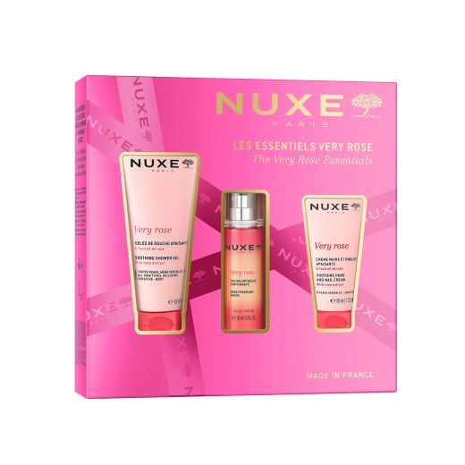 Nuxe Baú de Natal The Very Rose Essentials (3 produtos)