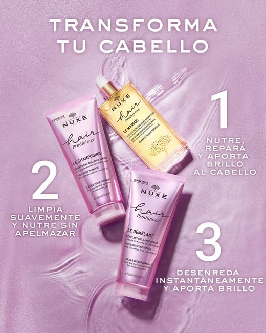 Nuxe Hair Prodigieux Shampoo Brilho Sublime