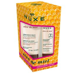 Nuxe Pack Reve De Miel Nuxe Crema Manos y Uñas + Stick Labial Hidratante 30 ml