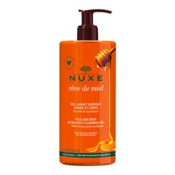 Nuxe Reve de Miel Gel Limpiador Dermatológico Rostro y Cuerpo 750ml