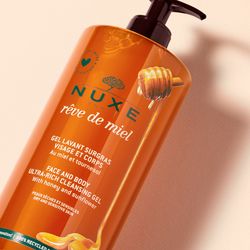 Nuxe Reve de Miel Gel Limpiador Dermatológico Rostro y Cuerpo 750ml