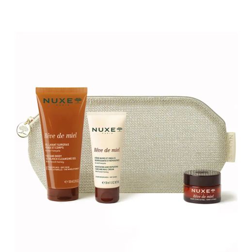 NUXE Rêve de Miel Gel de Limpeza Labial, para Mãos e Máscara
