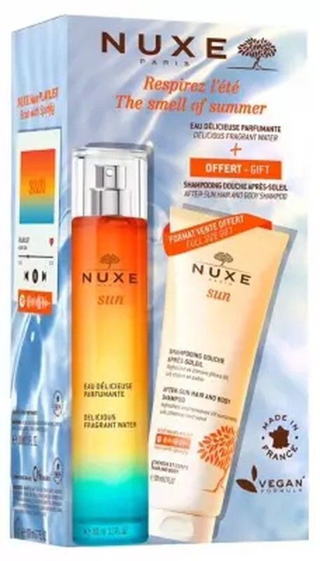 Nuxe Sun Eau Delicieuse Parfumante 100ml + Regalo Champú After Sun 200 ml