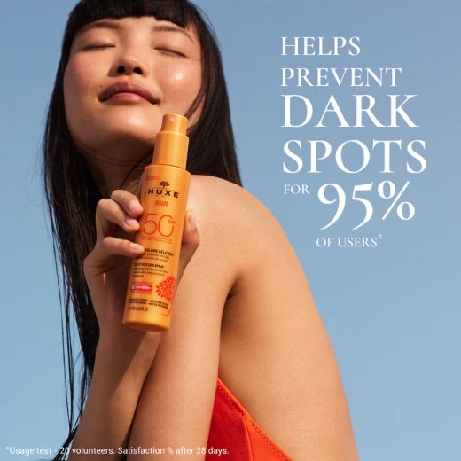 NUXE Sun Delicious Sun Spray Alta Proteção FPS 50 Rosto e Corpo 50ml