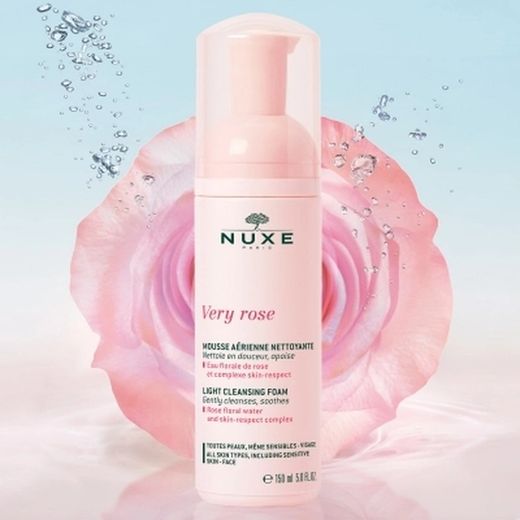 Nuxe Very Rose Espuma Suave Limpiadora 150 ml