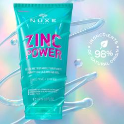 Nuxe ZINC POWER Gel de Limpeza Purificante 150 ml