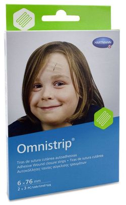 Omnistrip Sutura Cutanea Esteril 6 x 38 mm 12 tiras