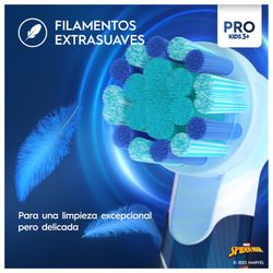 Escova de dentes elétrica Oral-B Pro Kids Spiderman com 1 substituição