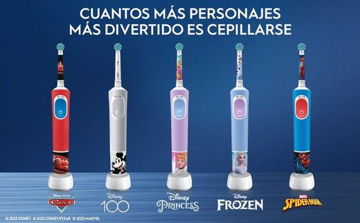 Escova de dentes elétrica Oral-B Pro Kids Spiderman com 1 substituição