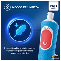 Escova de dentes elétrica Oral-B Pro Kids Spiderman com 1 substituição