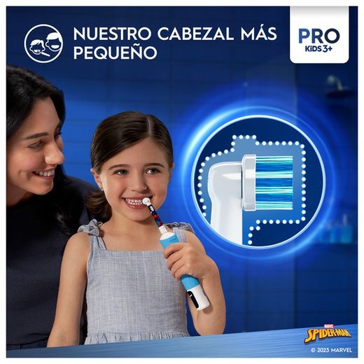 Escova de dentes elétrica Oral-B Pro Kids Spiderman com 1 substituição