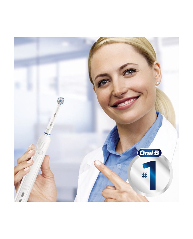 Cepillo dental electrico recargable - oral b limpieza profesional 1 (2  unidades pack ahorro duplo)