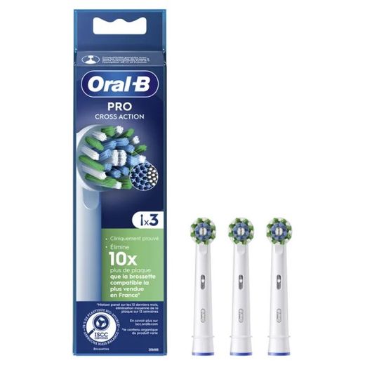 Oral-B Crossaction Refill 3 Und