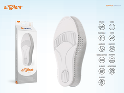 Semelle intérieure en silicone ultralégère Orliman AP750D