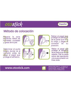 Otostick Corrector de Orejas 8 Unidades