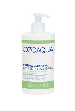 Ozoaqua Crema corporal de Aceite Ozonizado 500 ml