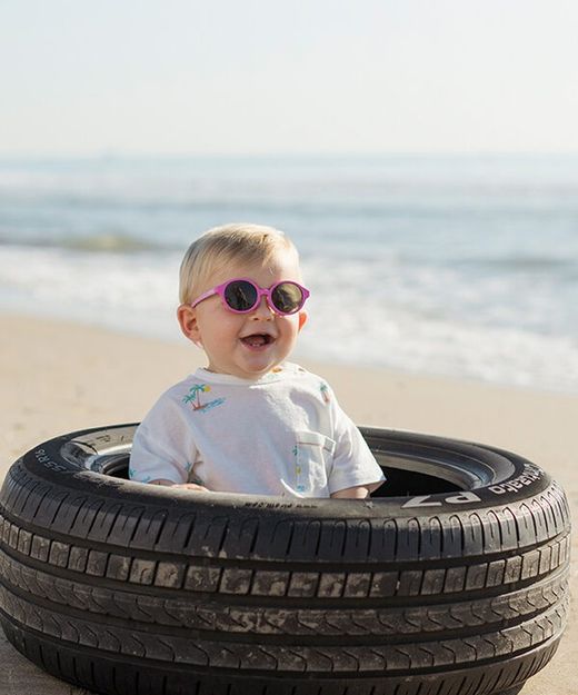 Lunettes de soleil enfant Paraffin Tortoise 0/2 ans Vert
