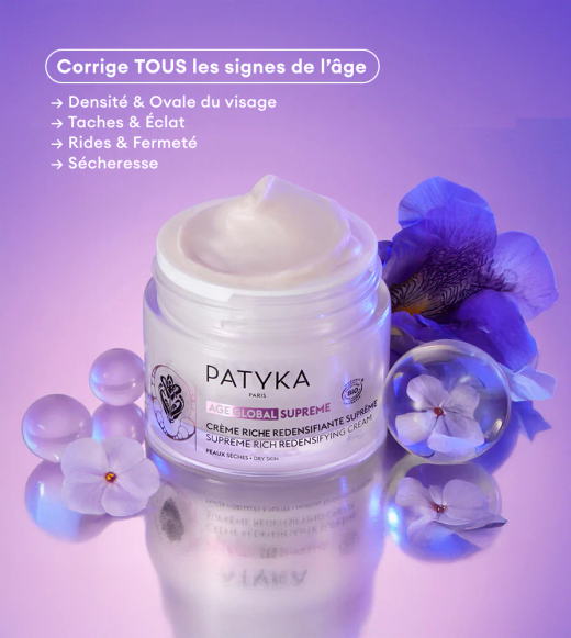 Patyka Age Global Suprême Crema Rica Redensificadora Pieles Secas 50 ml