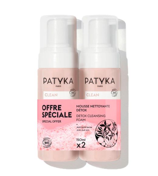 Patyka Clean Duo Detoxifying Cleansing Foam