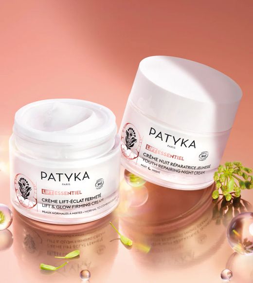 Patyka Lift Essentiel Crème Riche Lift-Luminosité Raffermissante pour Peaux Sèches 50 ml