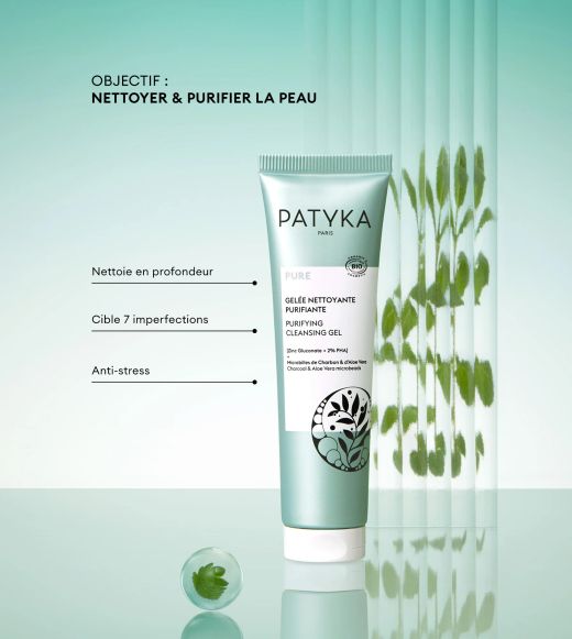 Gel nettoyant purifiant Patyka Pure 150 ml