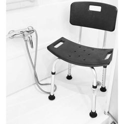 Chaise de douche Pepe Mobility Senior avec dossier, siège de douche réglable pour personnes âgées P30016