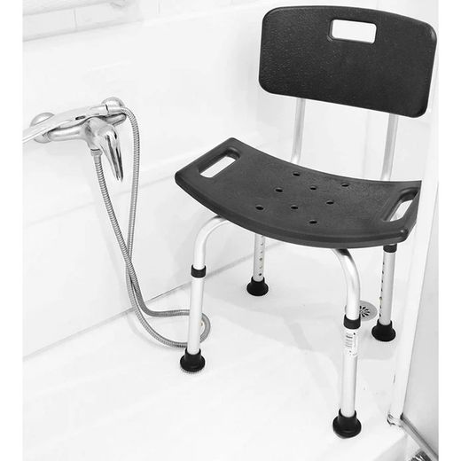 Chaise de douche Pepe Mobility Senior avec dossier, siège de douche réglable pour personnes âgées P30016